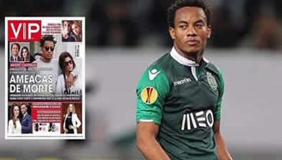 André Carrillo es amenazado de muerte por hinchas del Sporting de Lisboa 