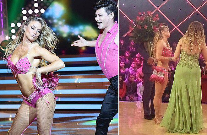 ​El Gran Show: Leslie Shaw recibe misterioso ramo de ¿Mario Hart?