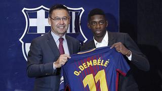 Barcelona: Dembélé llega porque quiere aprender de su ídolo Messi