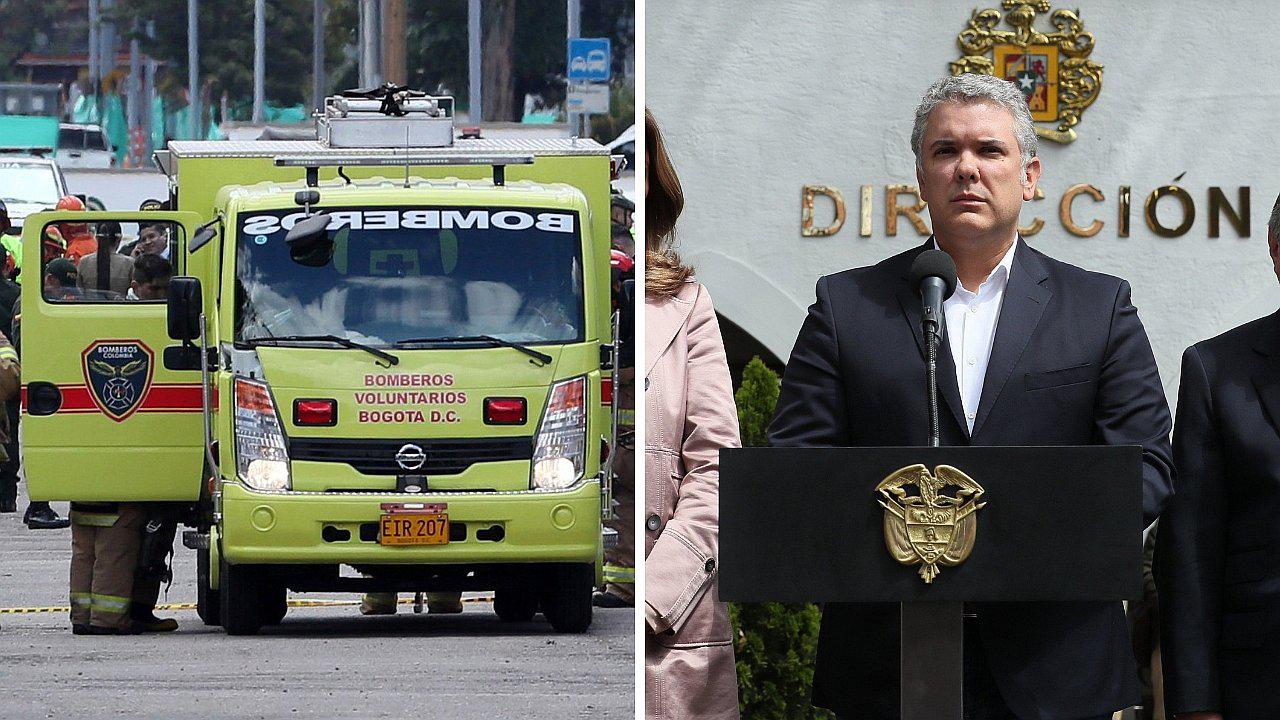  Aumentó a 21 la cantidad de muertos por atentado en coche bomba en Bogotá (VIDEO)