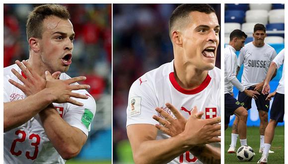 Futbolistas suizos y su original celebración de goles causan polémica