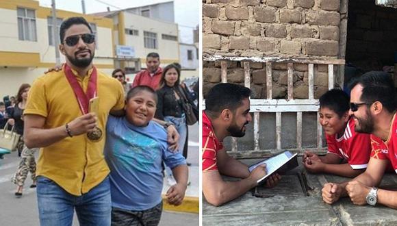 Empresario árabe que ayudó a niños peruanos alentó a Perú en primer partido de la Copa América 2019