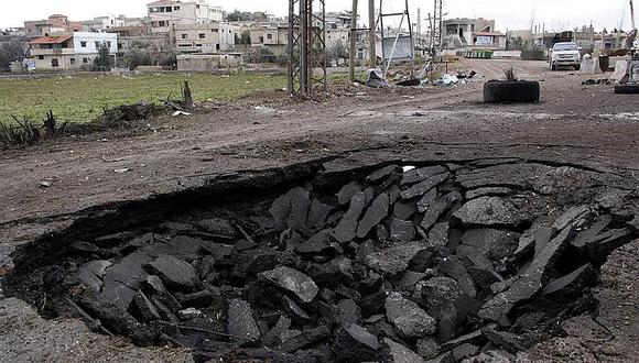Siria: 5 muertos en atentado de rebeldes en zona que controla gobierno 