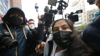 Yenifer Paredes, cuñada de Pedro Castillo, acude a declarar ante fiscalía anticorrupción