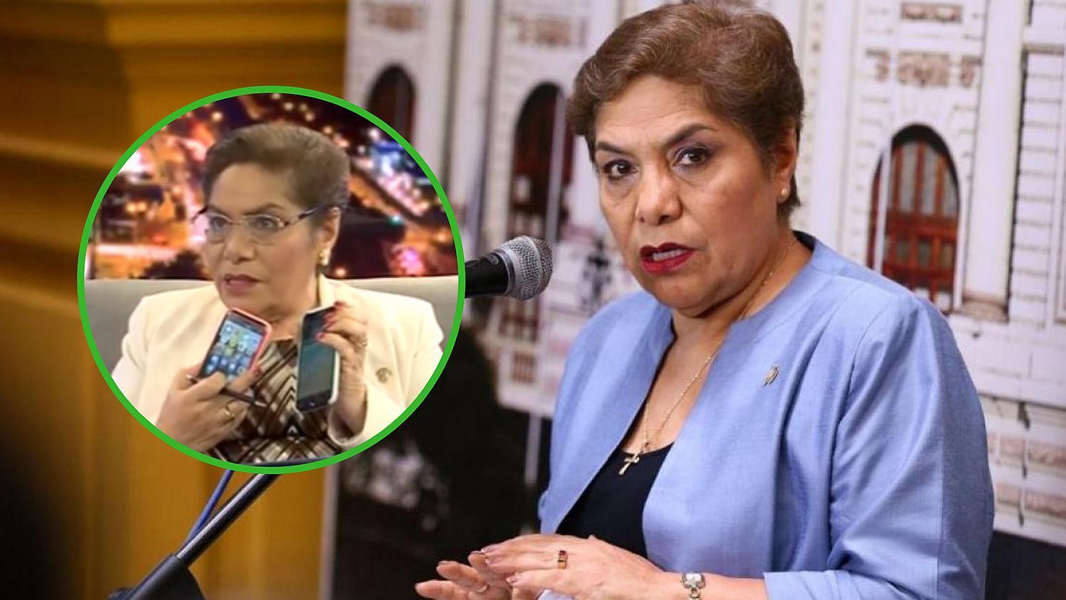 Luz Salgado denunció 'chuponeo' de sus celulares sin saber que estaban sincronizados