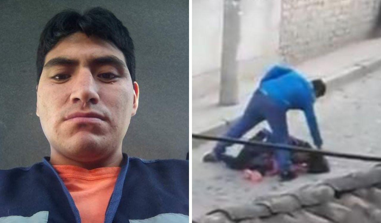 Este es Vicente Rodríguez León, quien agredió a su pareja en la vía pública. (Ministerio Público)