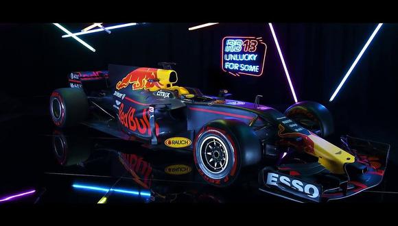Fórmula 1: Este es el RB13 de Red Bull con el que busca título