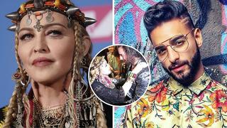 Madonna y Maluma preparan colaboración musical pero error les arruina la sorpresa