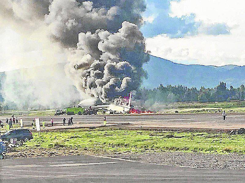 141 pasajeros salvan de morir calcinados