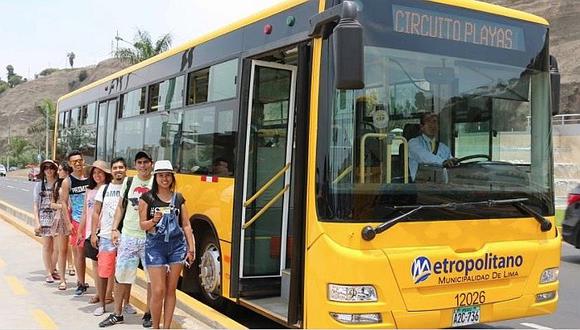 Metropolitano: hoy inicia el servicio a la Costa Verde por verano 2019