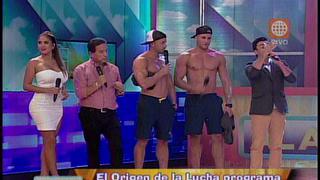 Combate: Bruno y Fabio Agostini felices con reality y le dicen esto a Mario Irivarren 