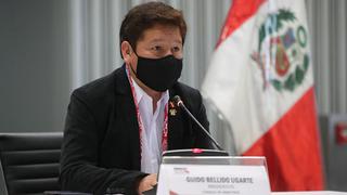 Guido Bellido sobre gabinete: “El presidente evalúa a cada ministro y en cualquier momento ‘chau’”
