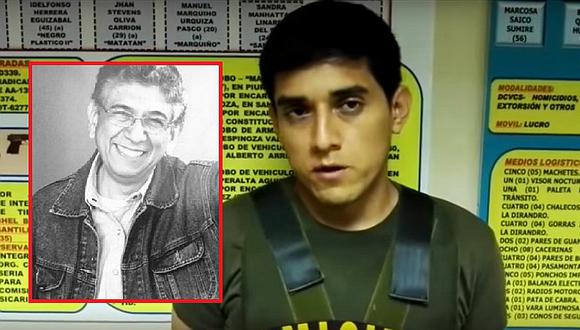 José Yactayo: asesino reveló qué hizo con parte del cuerpo del periodista (VIDEO)