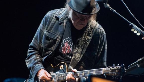 Neil Young vende la mitad de sus derechos sobre su catálogo musical. (Foto: AFP).