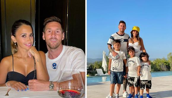 Lionel Messi y Antonela Roccuzzo se encuentran en la búsqueda de un inmueble para vivir con su familia. (Foto: Instagram @leomessi / @antonelaroccuzzo)