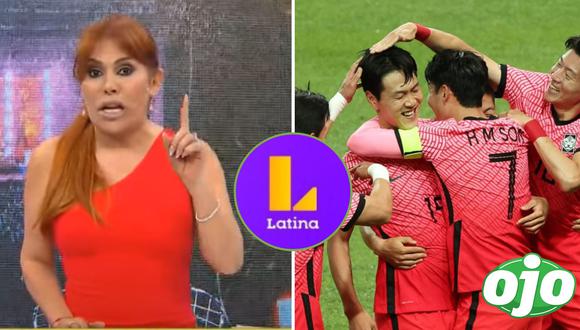 Magaly arremete contra Latina TV. Foto: Composición OJO
