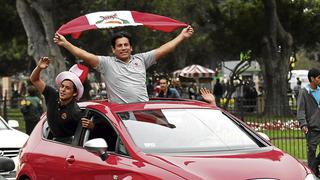 Fiesta peruana en el Obelisco