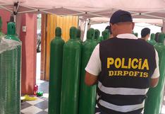San Miguel: Incautan 46 balones de oxígeno medicinal de dudosa procedencia que se vendía para pacientes con COVID-19
