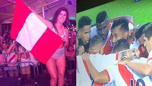Perú vs. Nueva Zelanda: Yahaira Plasencia publica sexy imagen alentando a la selección (FOTO)