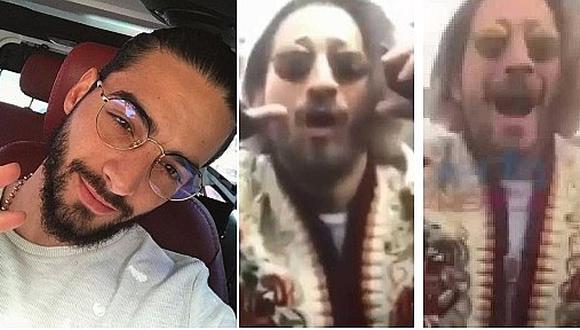 ¿Maluma se burla de sus fans? Su reacción se viralizó (VIDEO)