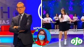 Conductor de TV causa polémica por pedir que le graben las piernas a niñas EN VIVO