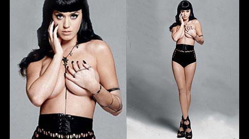 Vea el topless de Katy Perry para la revista Esquire