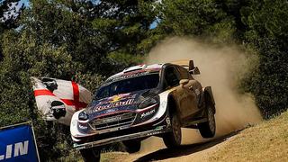 ​WRC: Ogier lleva 3,2 segundos a Neuville en su duelo en Cerdeña