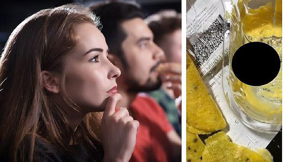 Facebook: mujer compra nachos con queso en cine de Lima pero encuentra lo peor (FOTOS)
