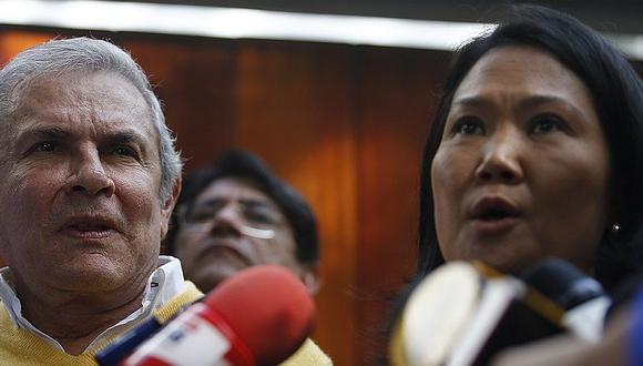 Keiko Fujimori consigue apoyo de “Mudo” Castañeda pero dicen "no es alianza" 