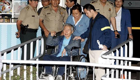 Alberto Fujimori se pronuncia tras haber sido dado de alta 