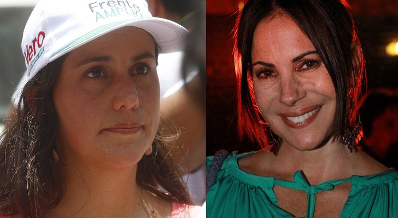 ​Karina Calmet insulta a Verónika Mendoza al calificarla de "bruta" y "babosa"