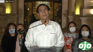 Martín Vizcarra acepta vacancia: “Hoy día dejo Palacio de Gobierno, no voy a tomar ninguna acción legal” | VIDEO