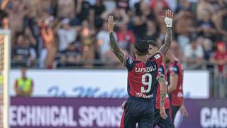 Gianluca Lapadula anotó golazo de cabeza: el ‘Bambino’ acabó su sequía en Cagliari | VIDEO