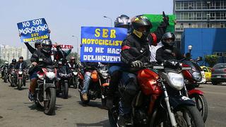 Campo de Marte: miles de motociclistas realizan caravana en defensa de sus derechos