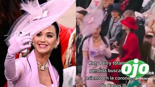 Katy Perry es viral en redes sociales por peculiar outfit y perderse en medio de la coronación de Carlos III