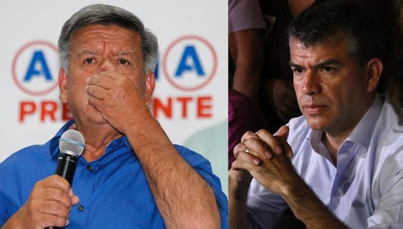 Julio Guzmán y César Acuña quedan fuera de la contienda electoral  