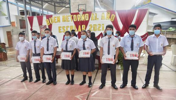 Colegios públicos de región amazónica iniciaron clases de manera virtual (Foto: GORE Madre de Dios)