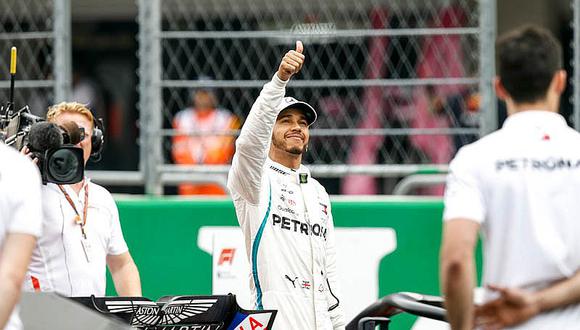 ​Fórmula 1: Lewis Hamilton es campeón del mundo por quinta vez