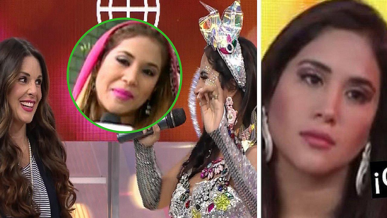 Melissa Paredes revela por qué la expresión de su rostro durante nota sobre su pasado 