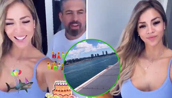 Sheyla Rojas adelanta luna de miel y celebra su cumpleaños en romántico viaje (VIDEO)