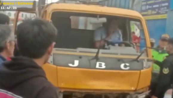Camión embistió a madre y sus dos hijos en Mala:  Me mató a mi