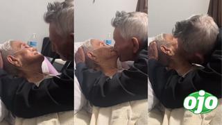 “Por allá nos vemos”: Pareja de ancianos se da el último adiós tras 73 años de casados