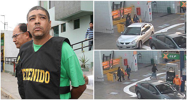 Callao: taxista hace bajar a familia por combustible y termina robando sus maletas (VIDEO)